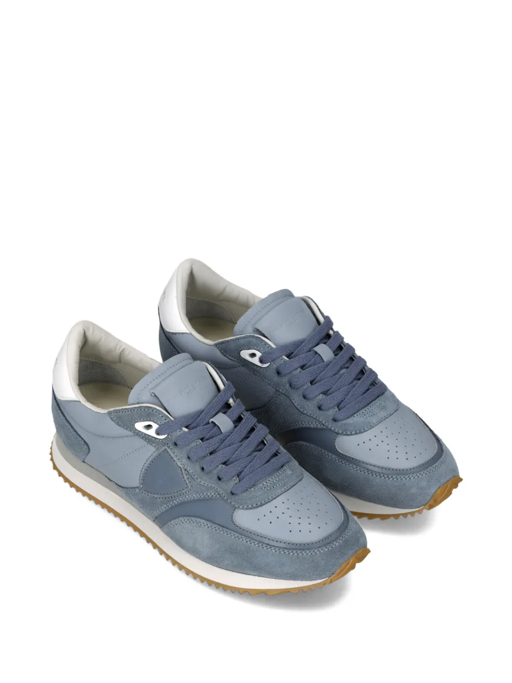 Philippe Model Paris Low leren sneakers Blauw