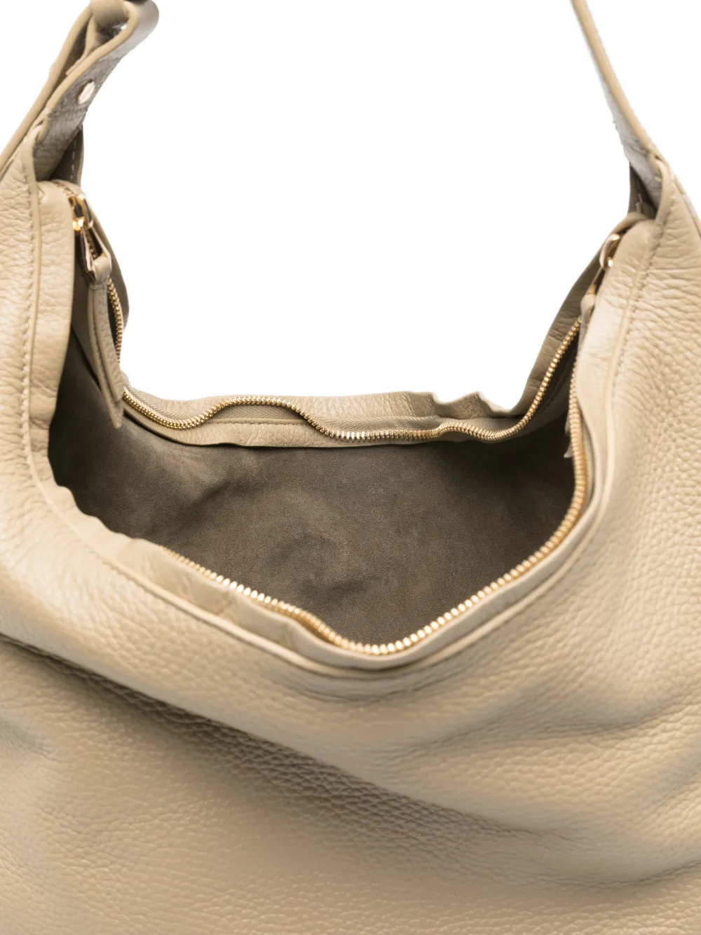 Benedetta Bruzziches Bewerkte schoudertas Beige