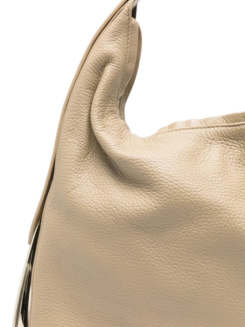 Benedetta Bruzziches Bewerkte schoudertas Beige