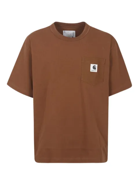 sacai chest-pocket T-shirt