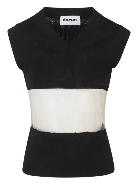 Duran Lantink V-neck knitted vest
