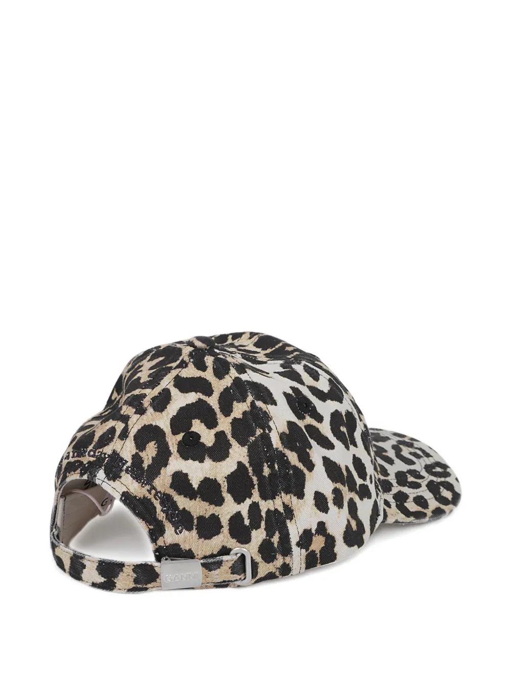 GANNI leopard-print baseball cap | Hombre | Image 2
