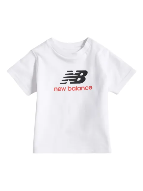 New Balance Kids playera con logo estampado