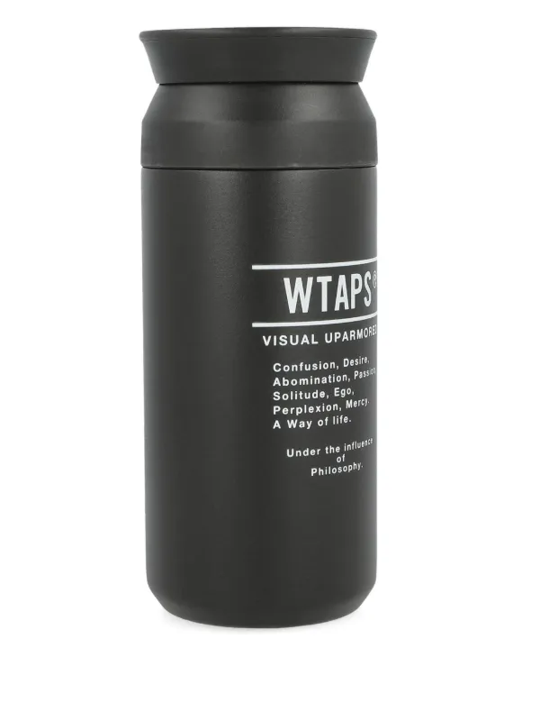 WTAPS x KINTO プリント ボトル 350ml | ブラック | FARFETCH JP