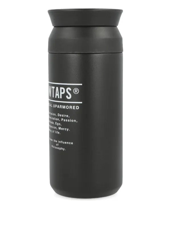 WTAPS x KINTO printed-motif Bottle (350ml) | Black | FARFETCH ID
