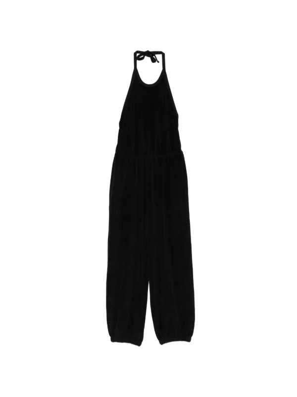 Suzie Kondi Anna Halterneck Jumpsuit in Black