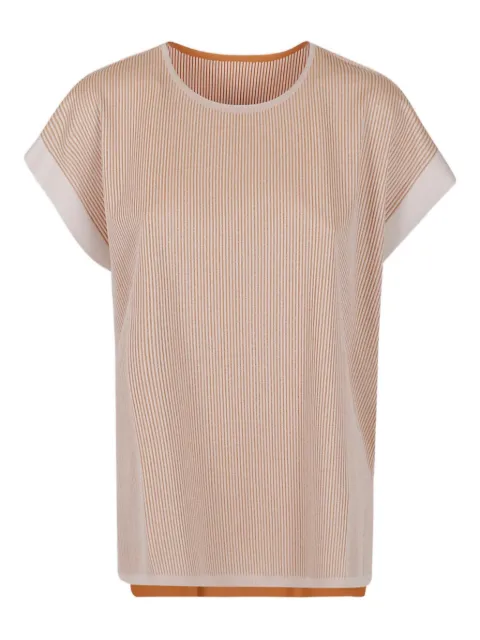 Pleats Please Issey Miyake pleated T-shirt