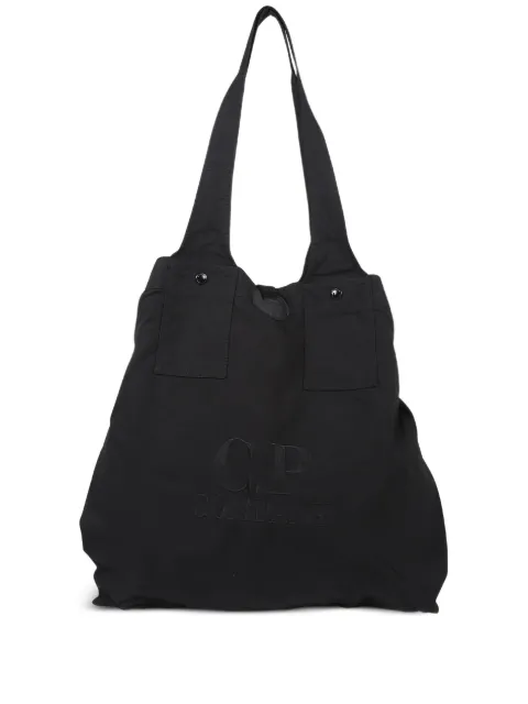 C.P. Company twill tote bag