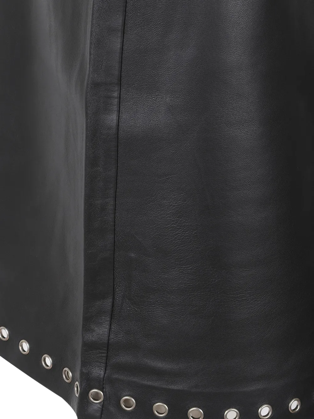 Gimaguas Eyelet-embellished Midi Skirt In Brown