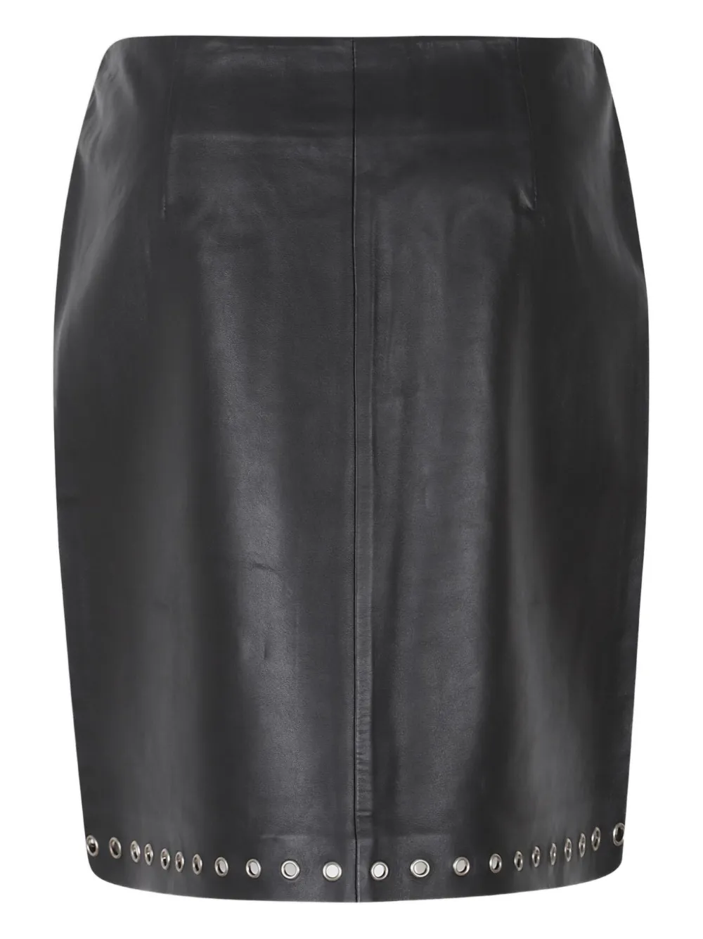 Gimaguas eyelet-embellished midi skirt - Zwart