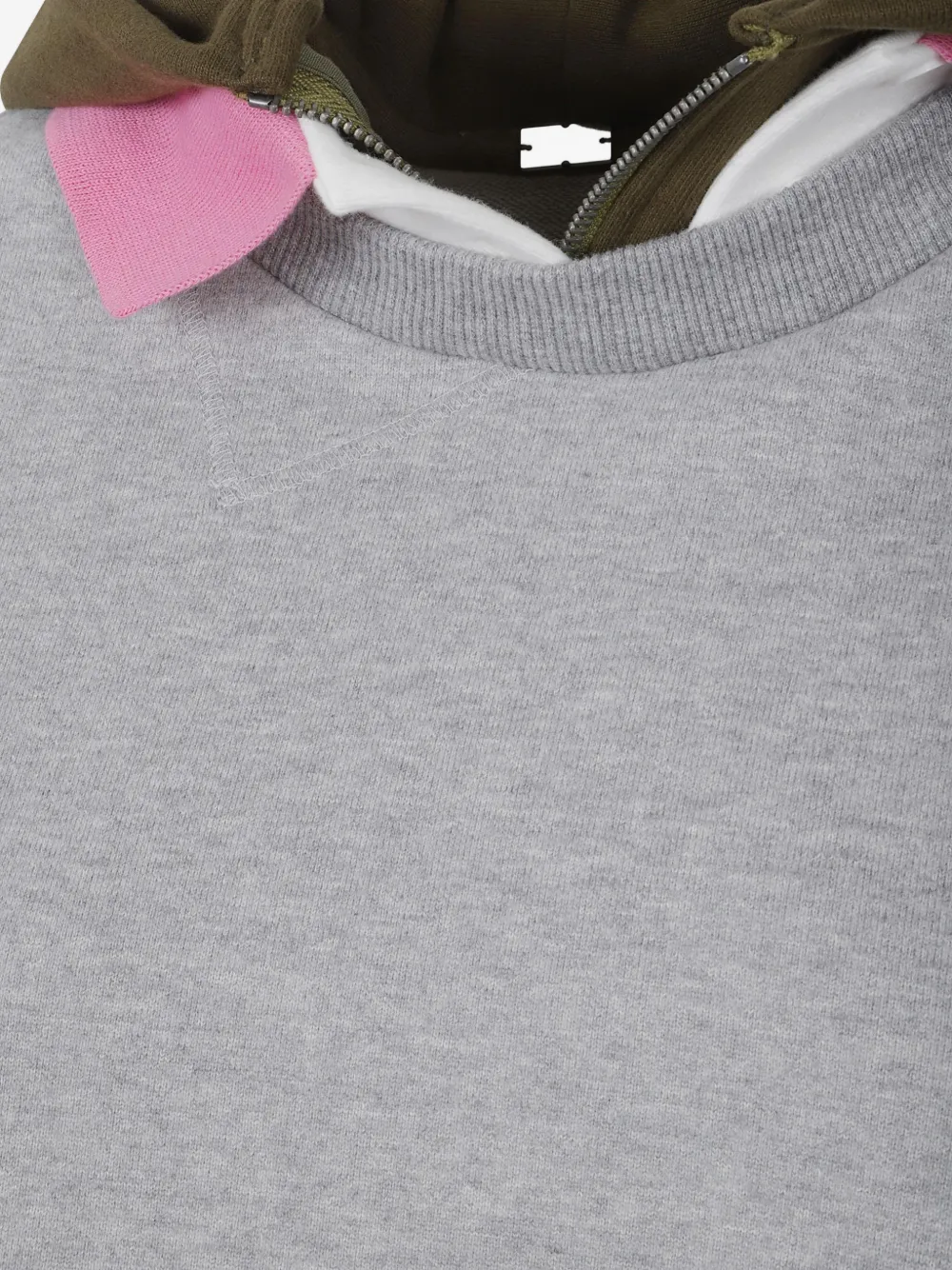 All In Triple Hoodie In Gray