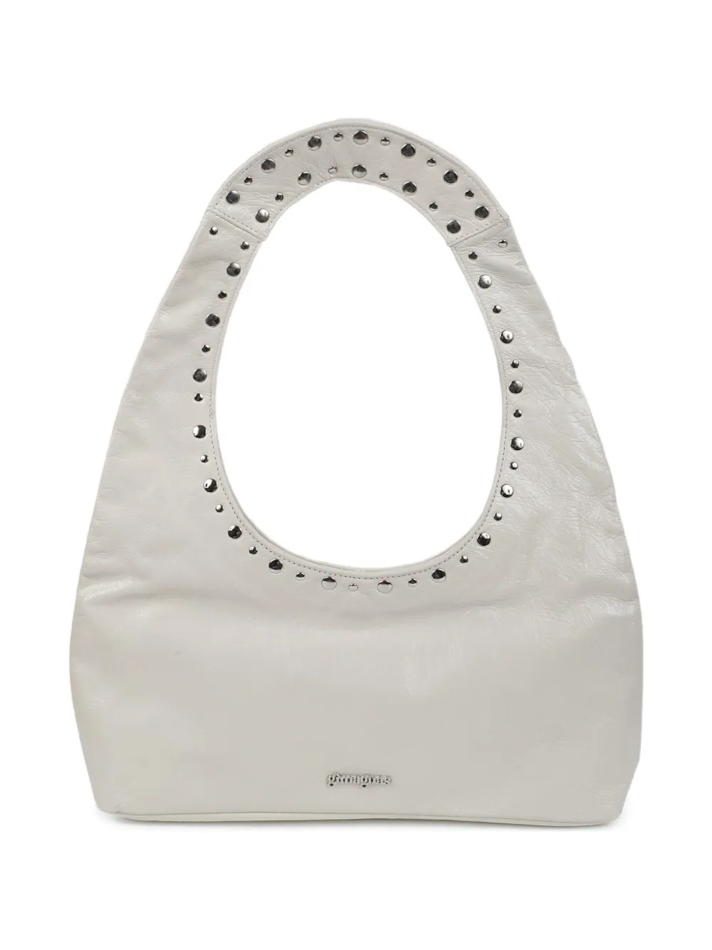 Gimaguas Franca studded shoulder bag - Bianco
