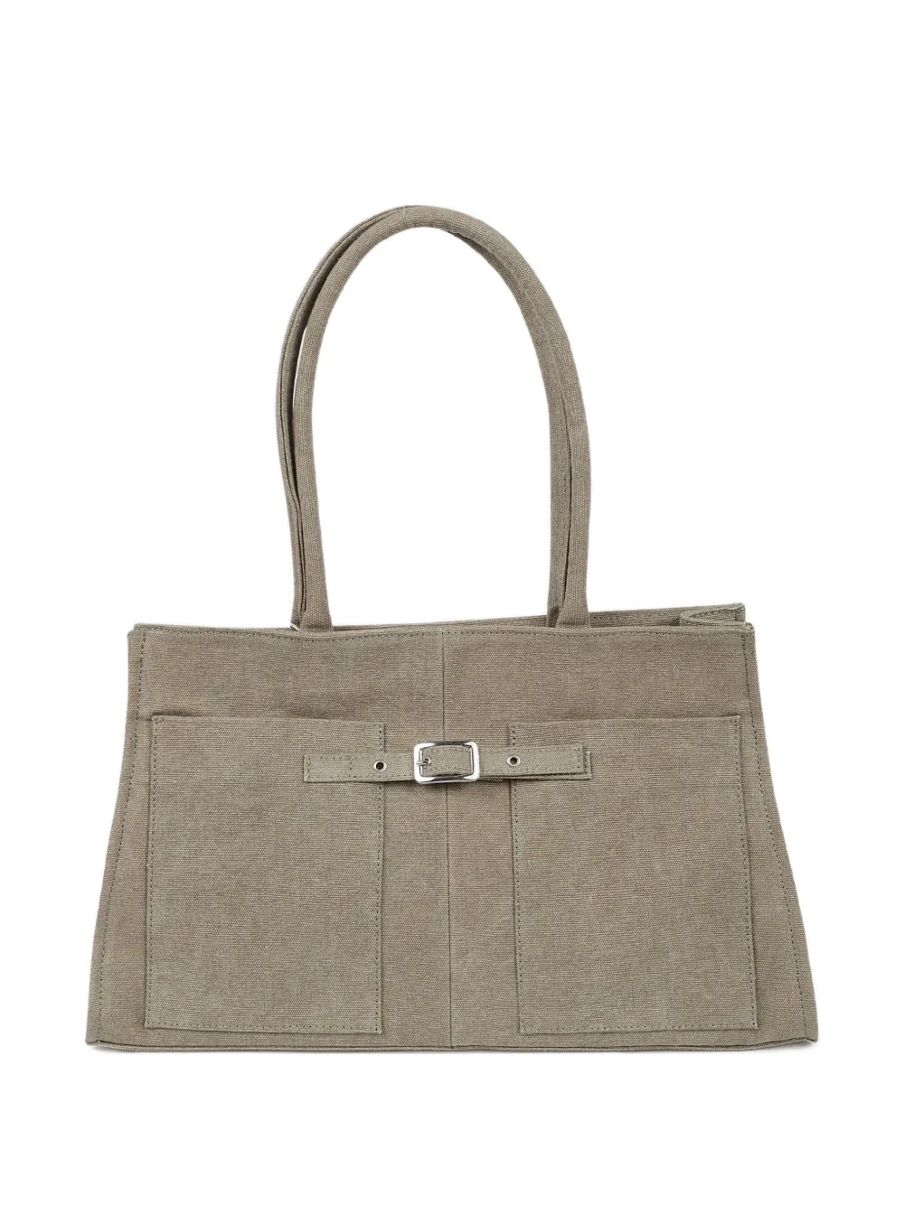 Gimaguas Annamaria Schultertasche Mit Schnallendetail In Gray