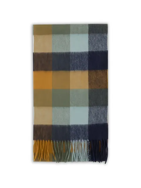 Barbour fringed scarf