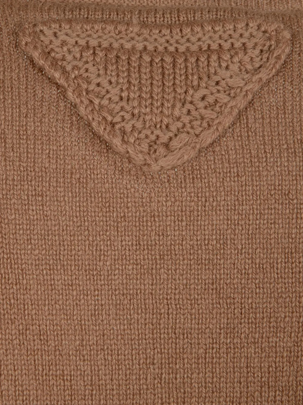 Prada Trui met V-hals Bruin