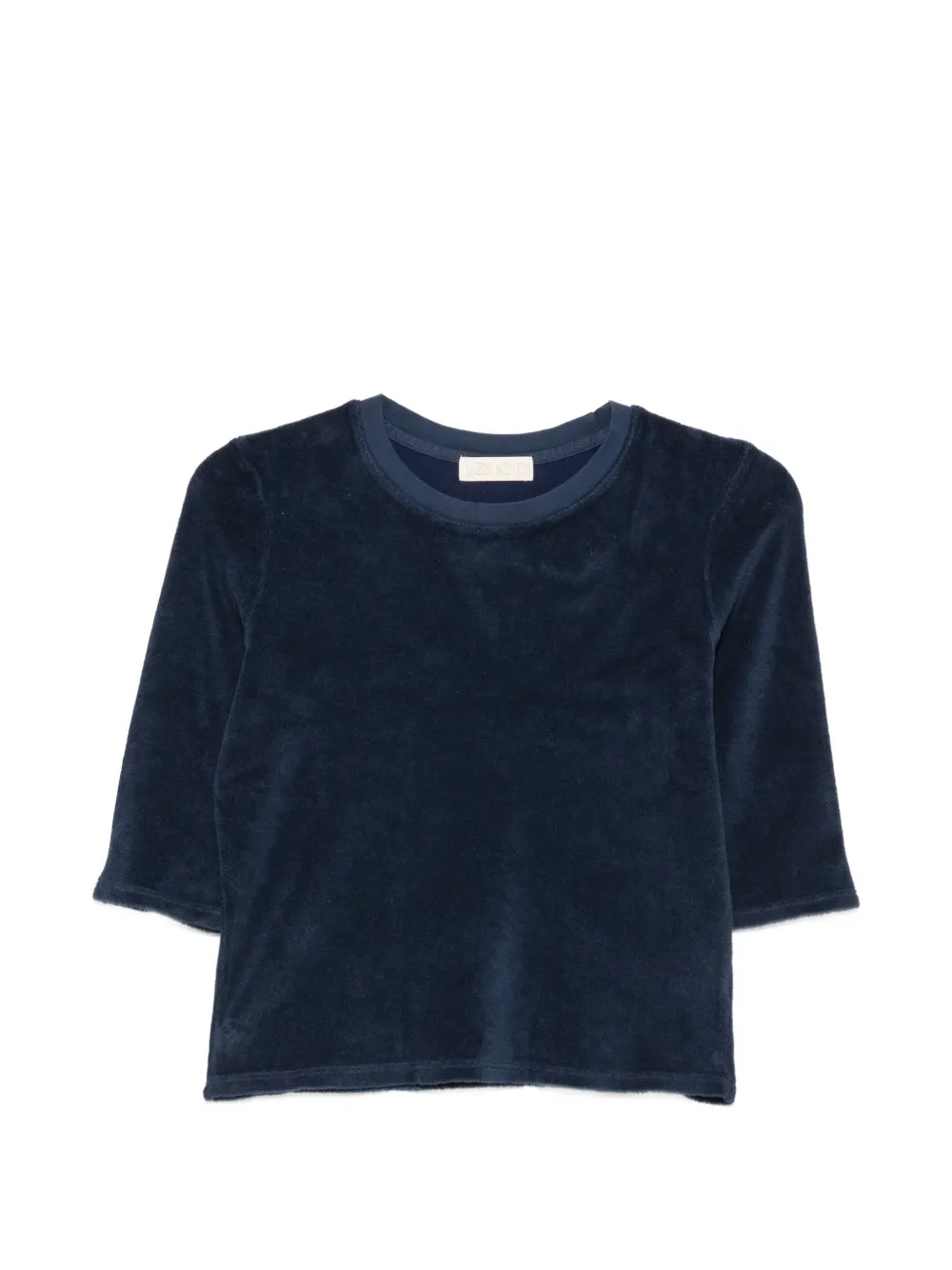 Suzie Kondi terry-cloth T-shirt - Blu