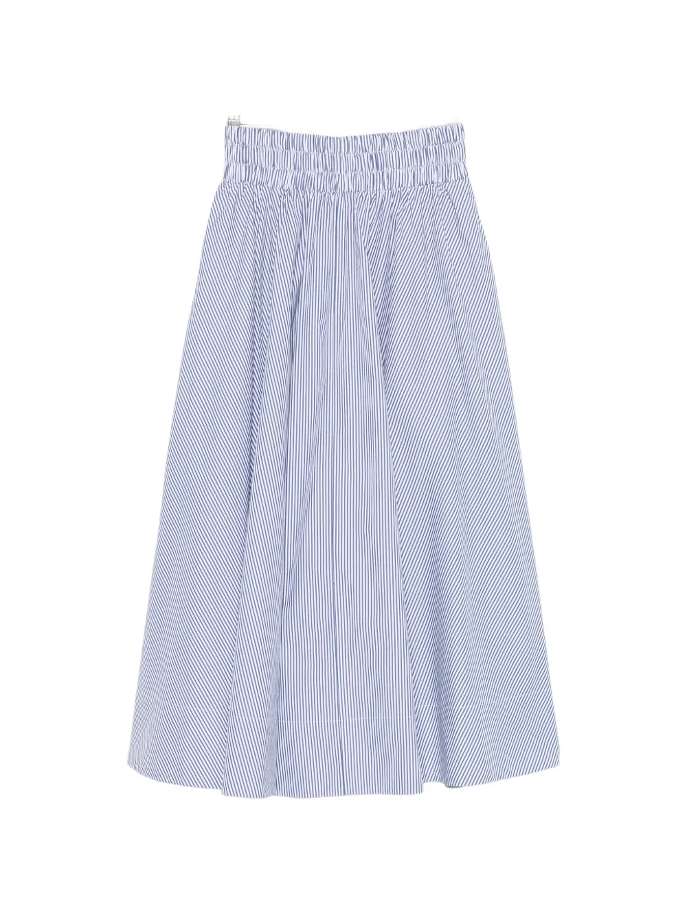 Suzie Kondi Kyria striped smocked midi skirt - Blu