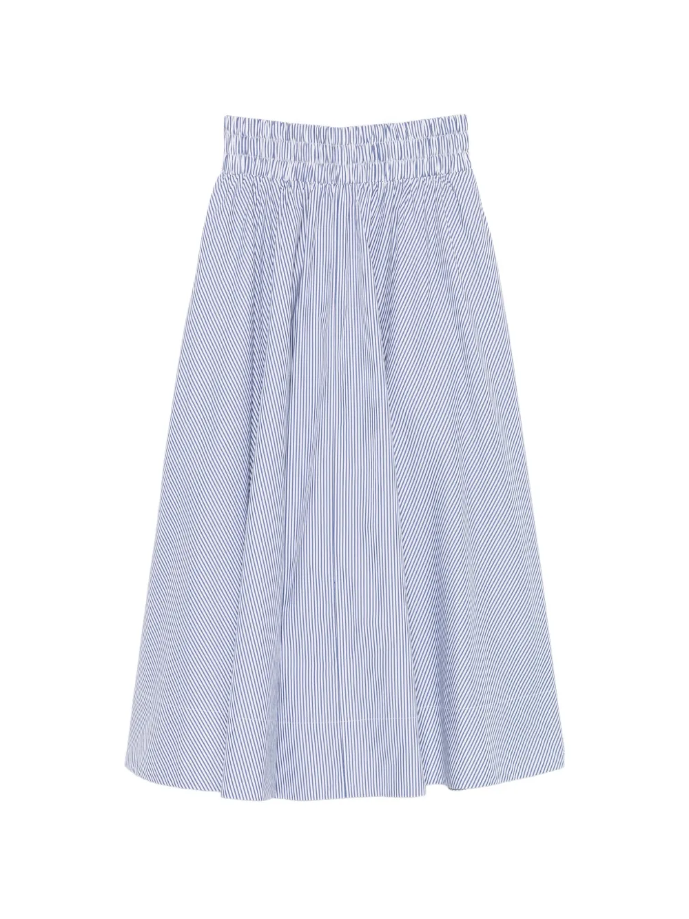 Suzie Kondi Kyria striped smocked midi skirt - Blu