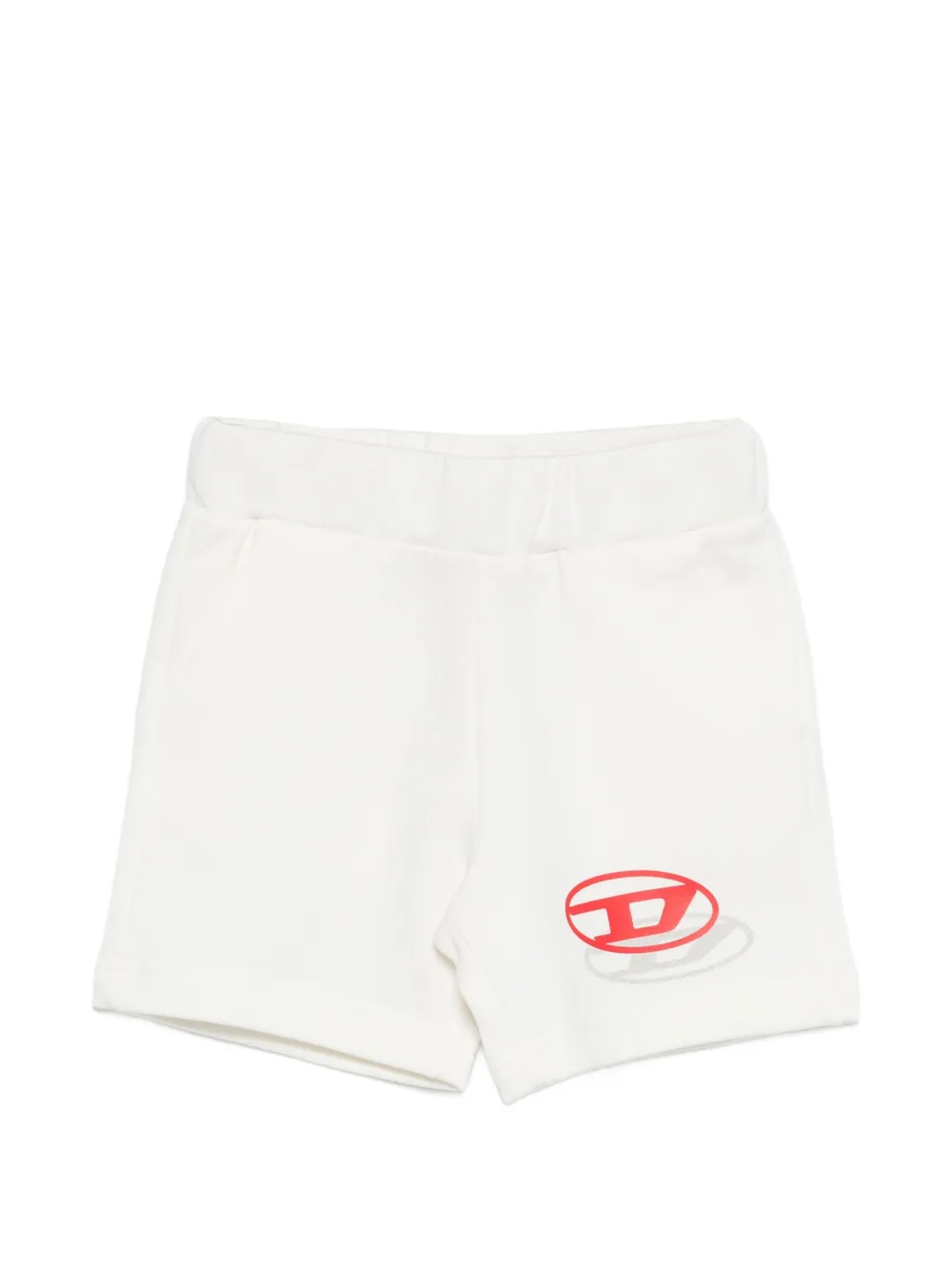 Diesel Kids logo-detail shorts - Bianco
