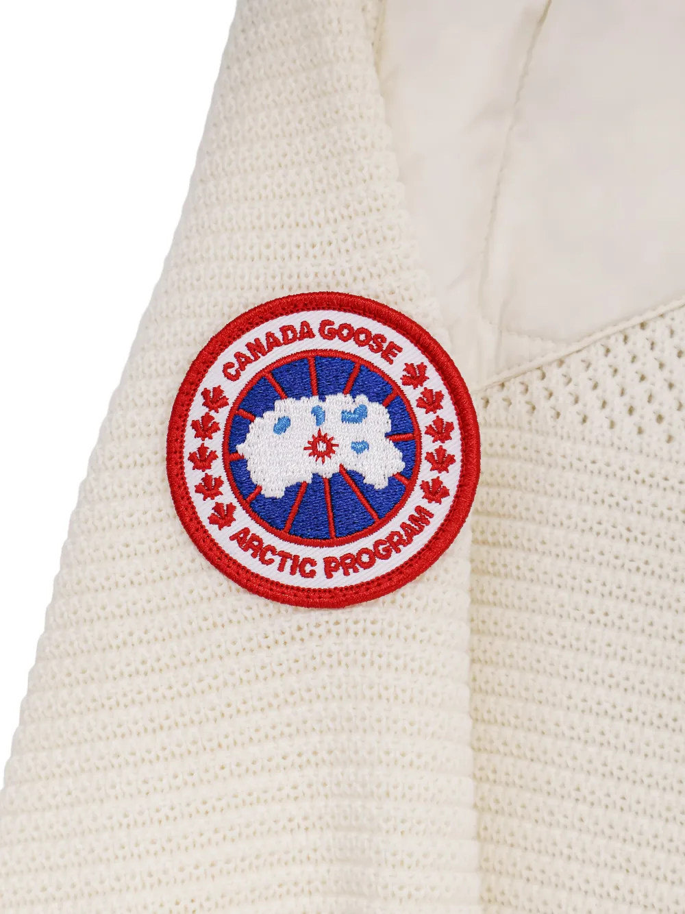 Canada Goose Hybridge Quilted Hooded Jacket In Neutral