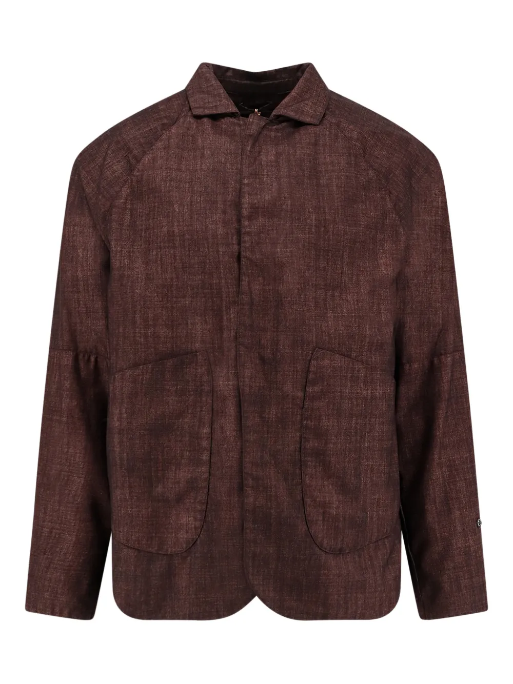 Massimo Osti Studio wool jacket | Brown | Image 1