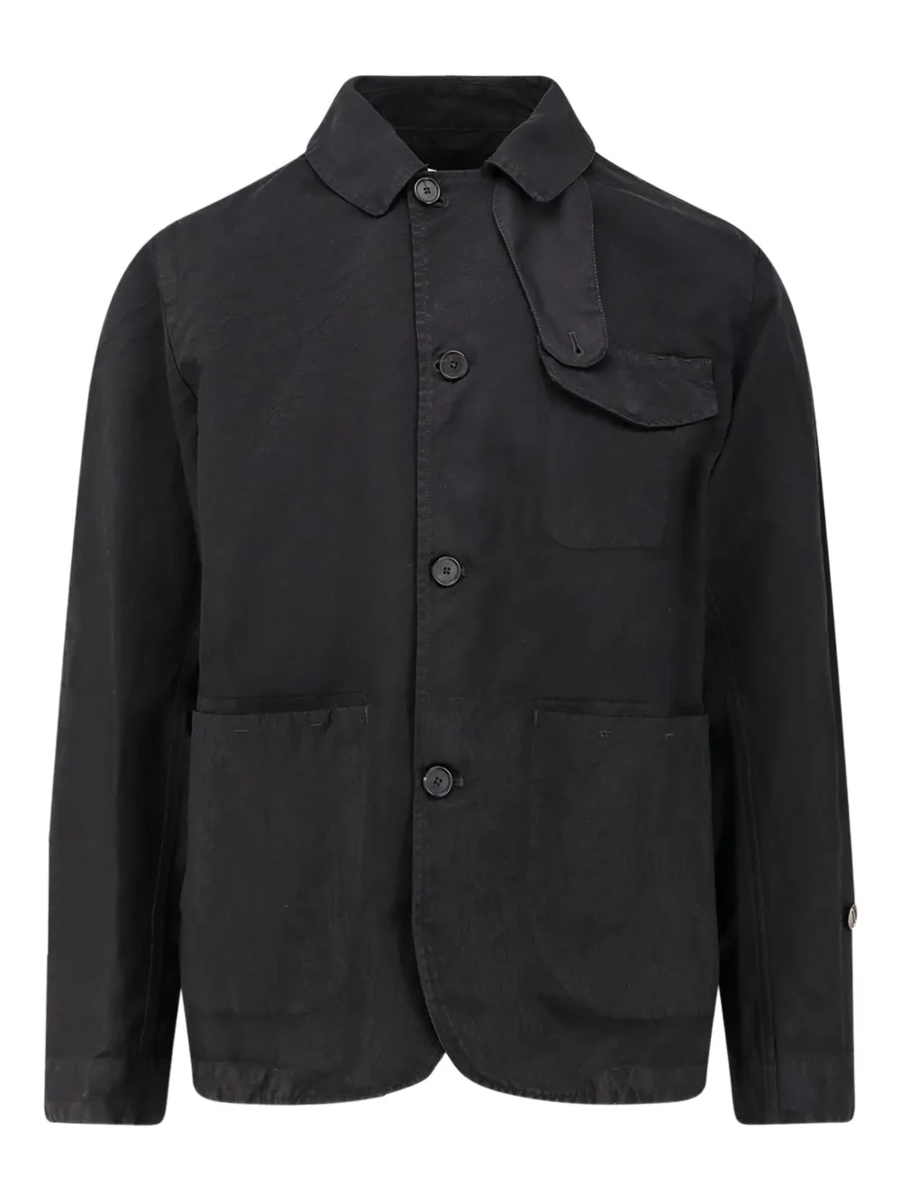 Massimo Osti Studio button-up jacket | Black | Image 1