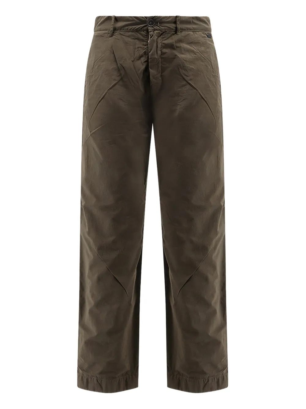Massimo Osti Studio button-fastening trousers | Green | Image 1