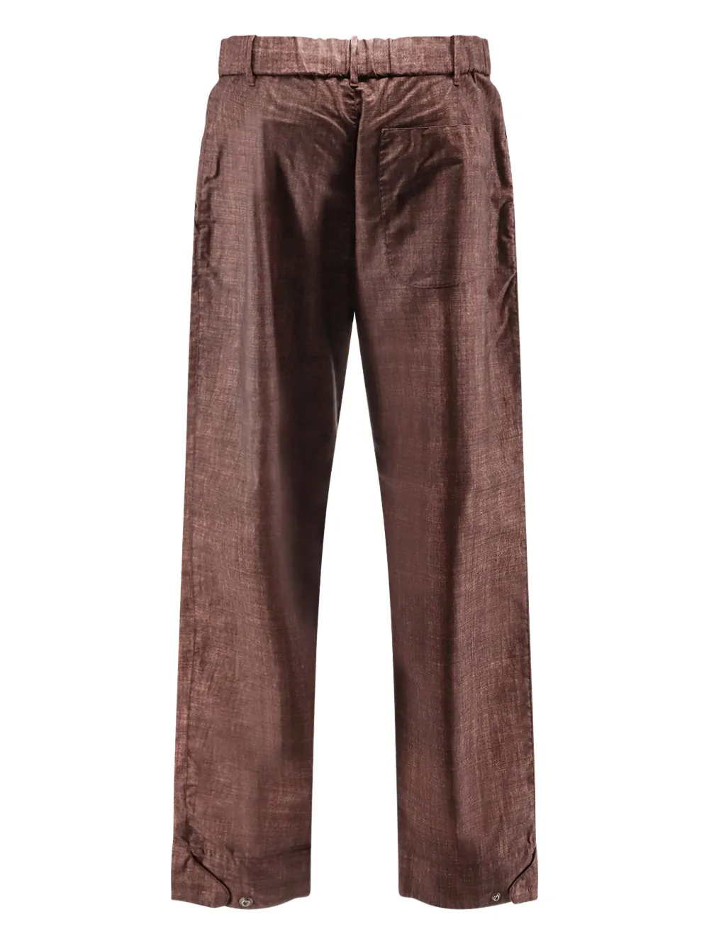 Massimo Osti Studio wool trousers - Bruin