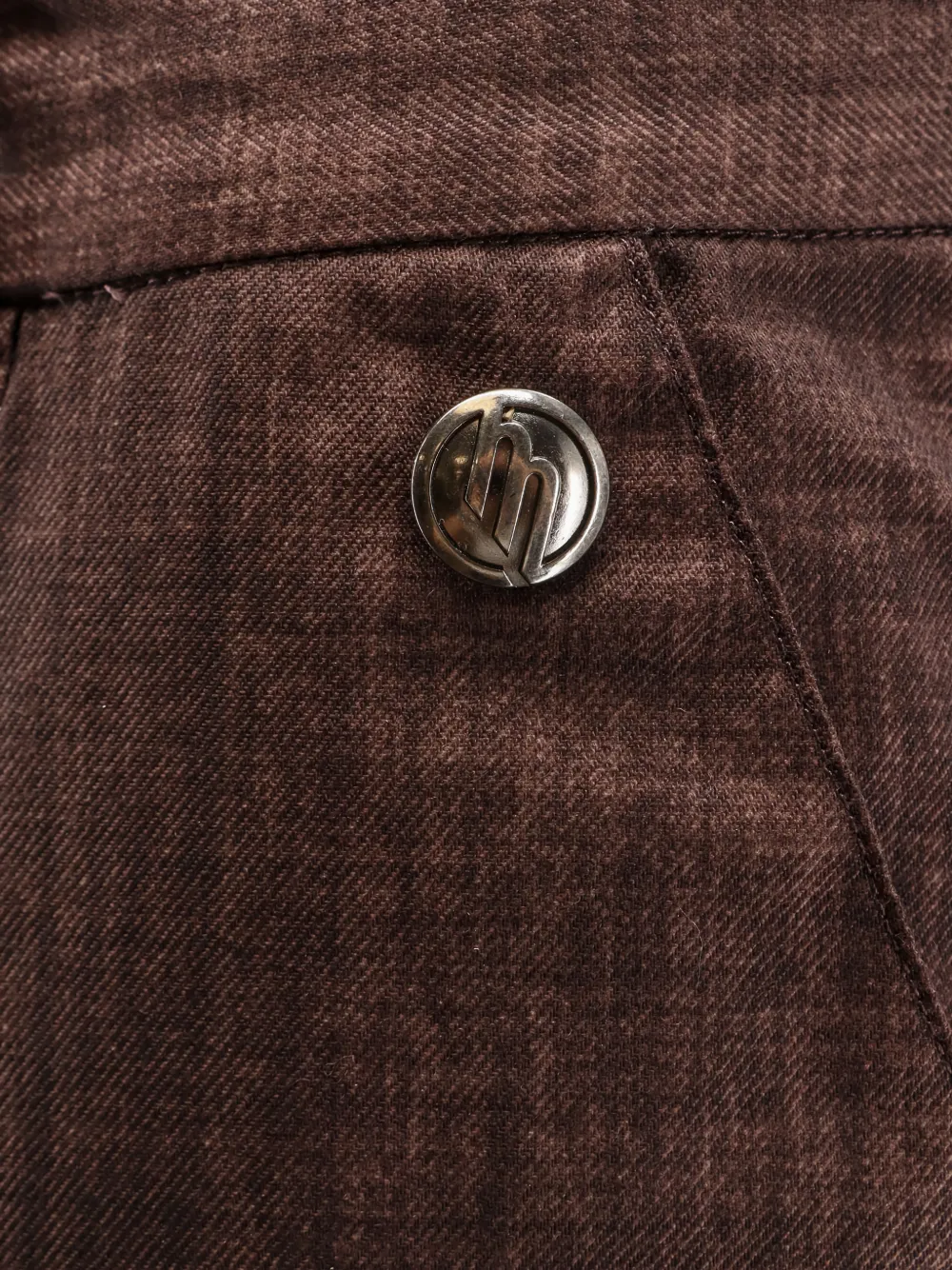  Massimo Osti Studio Wool Trousers - Brown 