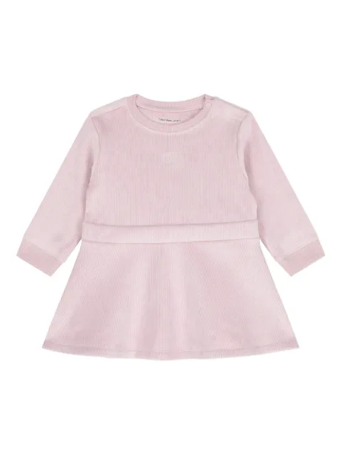Calvin Klein Kids velour dress