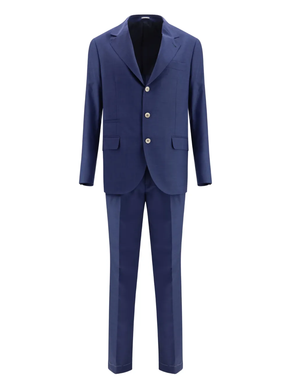 Brunello Cucinelli single-breasted suit | Blue | Image 1