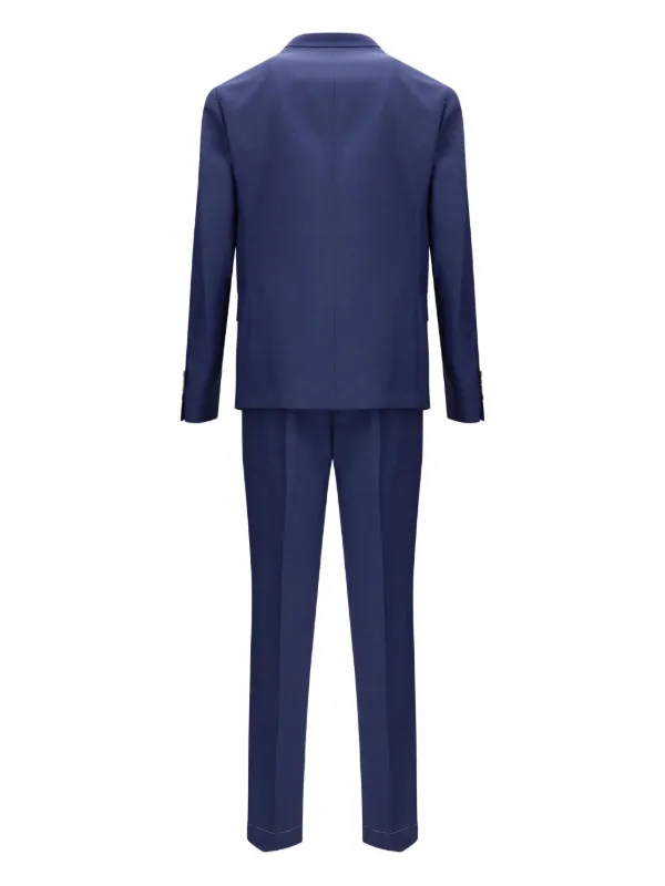 Brunello Cucinelli シングルスーツ | ブルー | FARFETCH JP