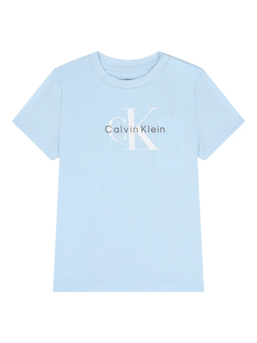 Calvin Klein Kids logo T-shirt - Blu
