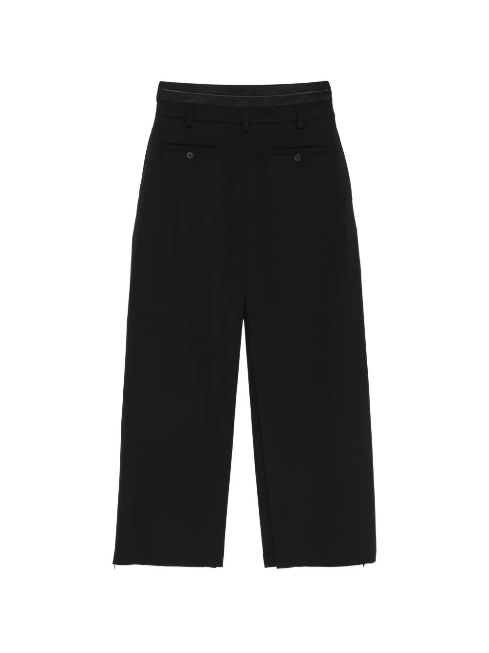 Frenken belt-loop midi skirt - Nero