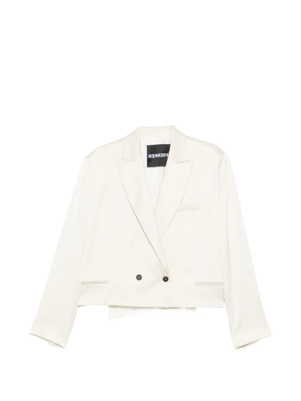 Frenken double-breasted blazer - Toni neutri