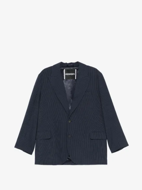 Frenken striped peak-lapel blazer