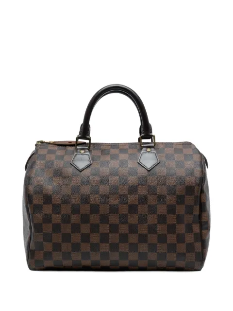 Louis Vuitton Pre-Owned 2012 Damier Ebene Speedy 30 boston bag
