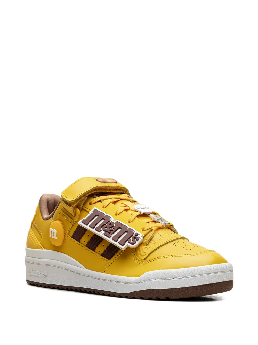 adidas Forum Low 84 gestreepte sneakers Geel