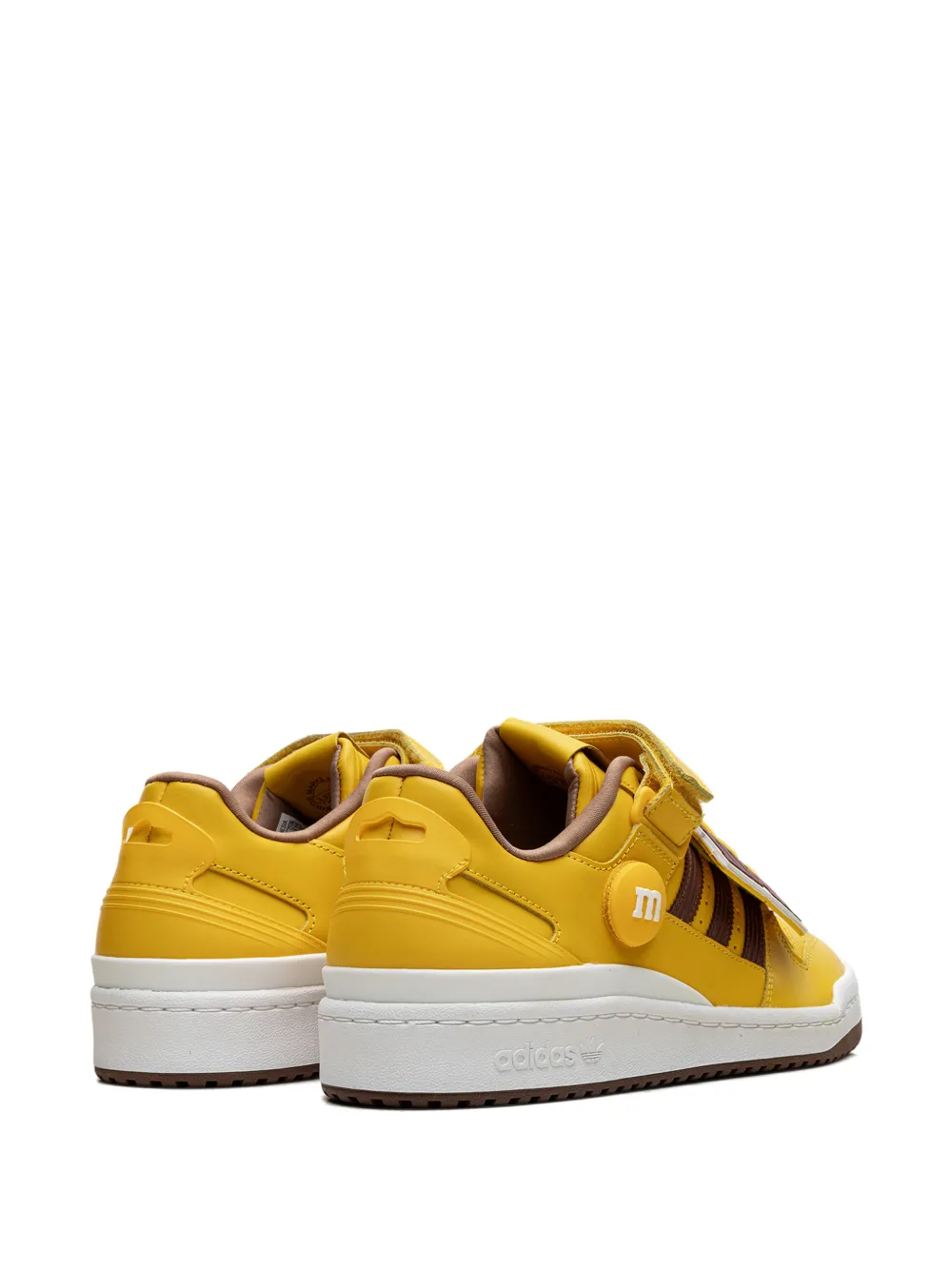 adidas Forum Low 84 gestreepte sneakers Geel