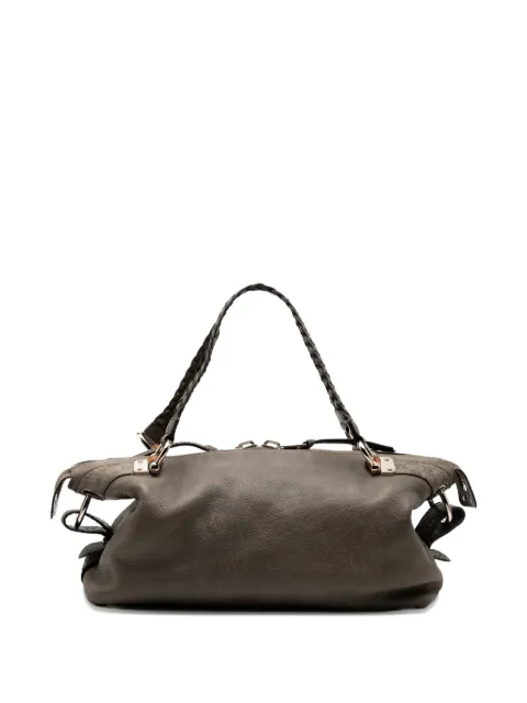 Gucci Pre-Owned 2000-2015 Medium Leather Bamboo Bar tote bag