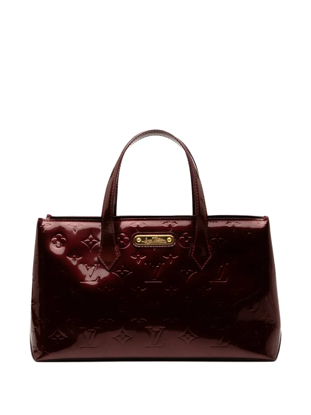 Louis Vuitton Pre-Owned 2010-2019 Monogram Vernis Wilshire PM handbag - Rosso