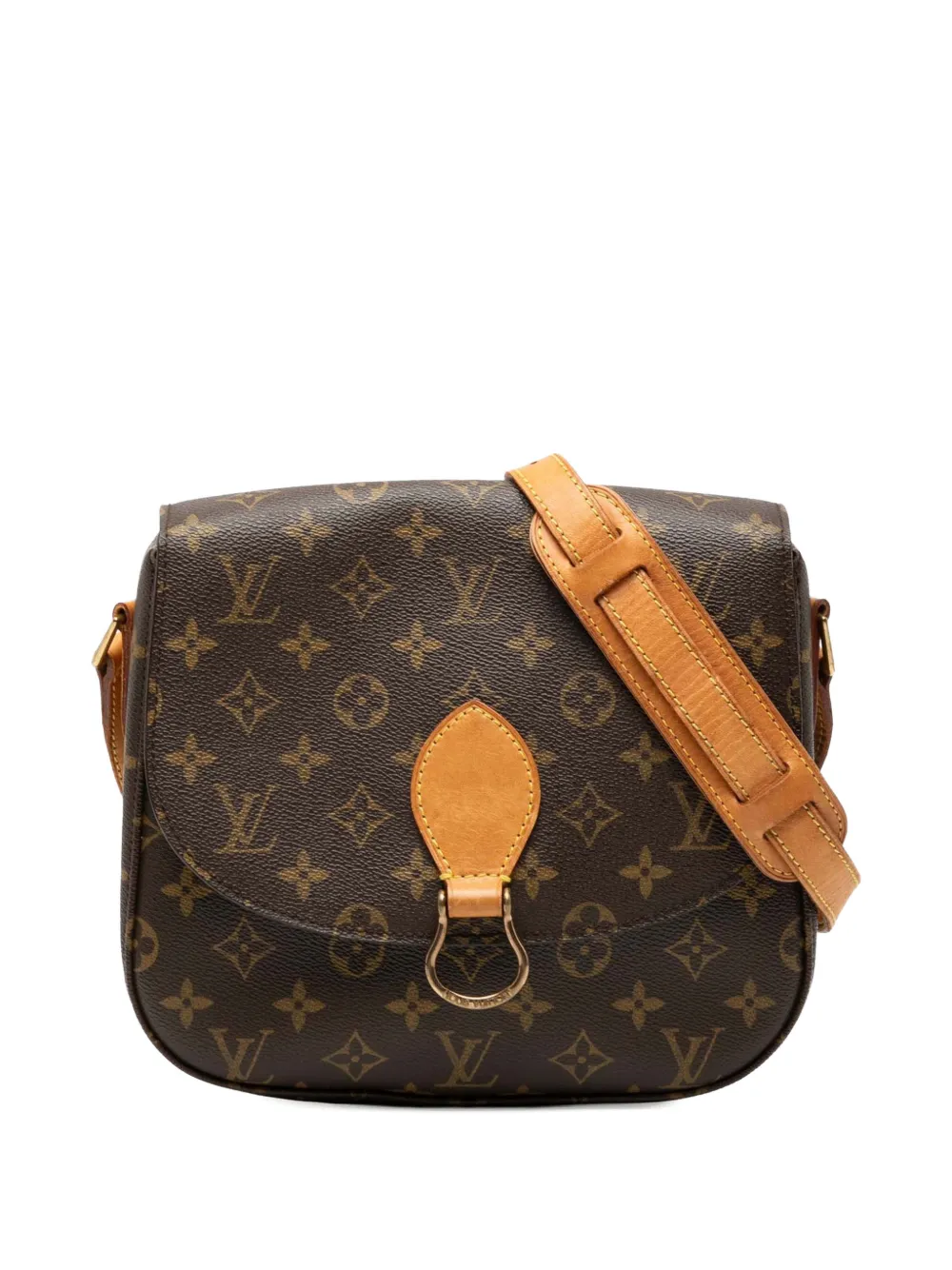 Louis Vuitton Pre-Owned 2004 Monogram Saint Cloud GM crossbody bag - Marrone
