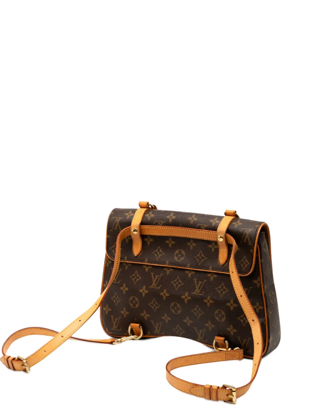 Pre-owned Louis Vuitton 2005 Monogram Marelle Sac A Dos Backpack In Brown