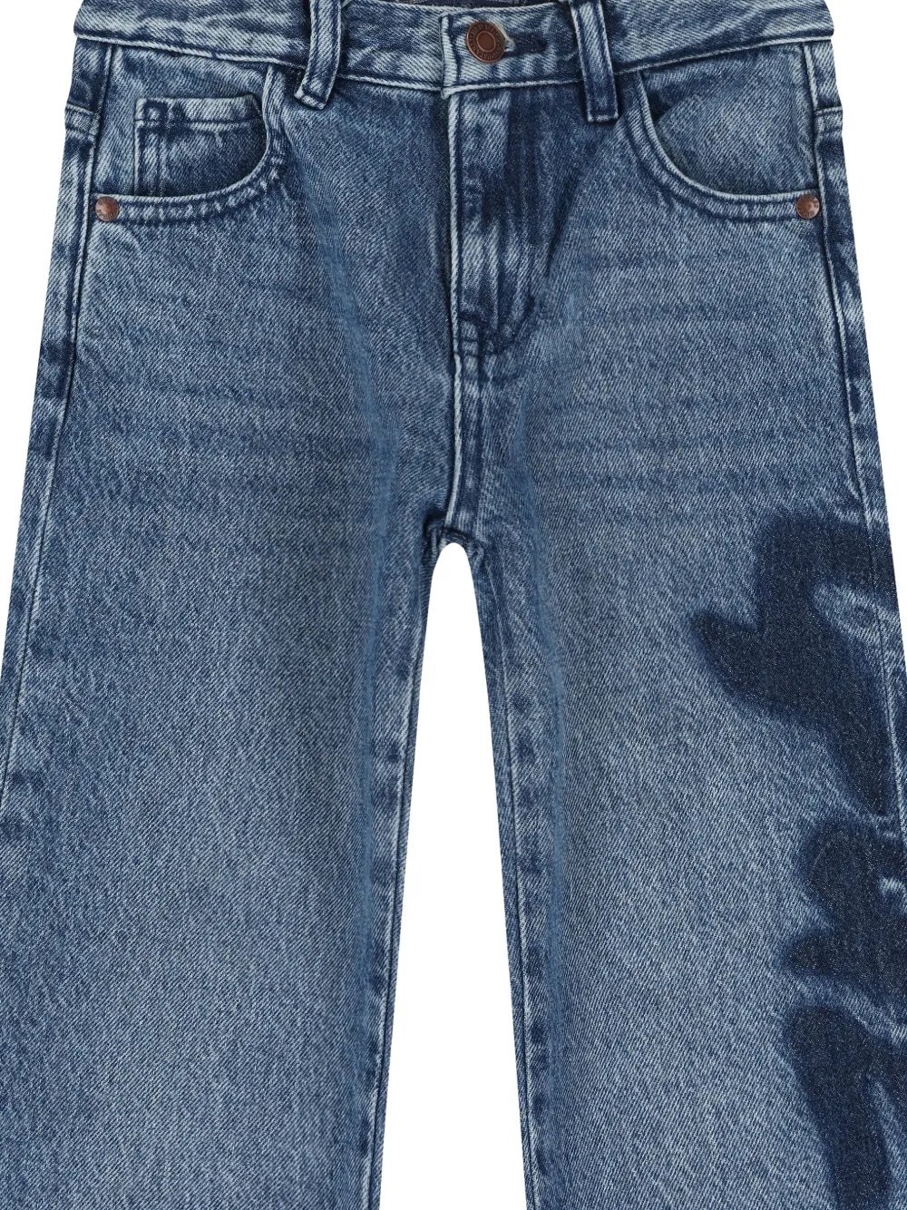 guess kids Jeans met logo Blauw