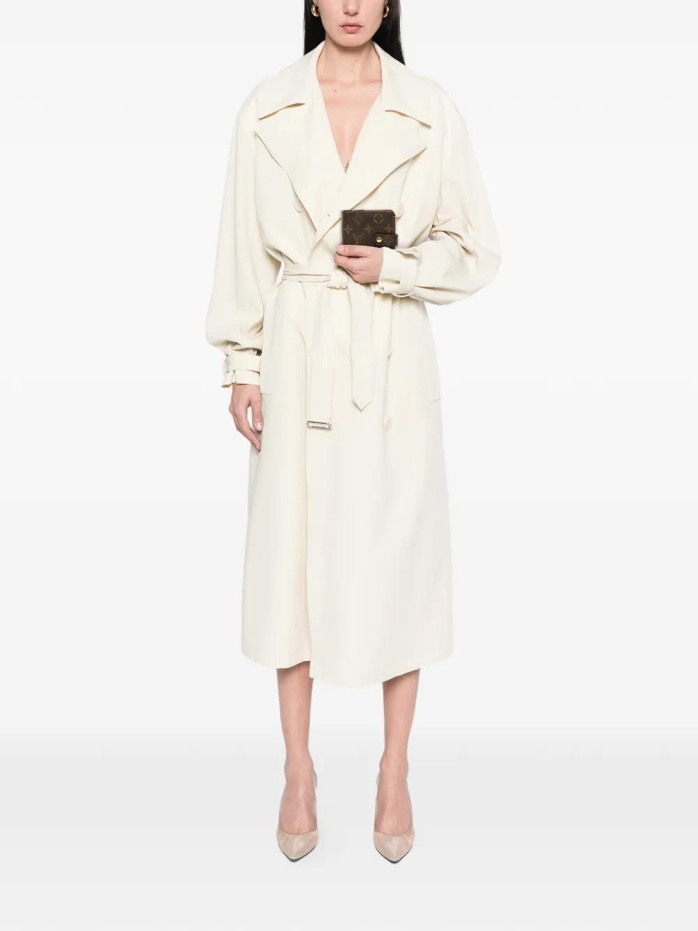 Louis Vuitton Pre-Owned 2002 Monogram Bifold Compact Wallet small wallets | Brown | Image 1