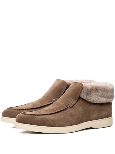 Poche Paris fur trim boots