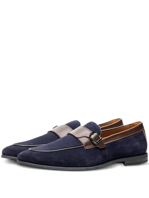 Poche Paris decorative buckle-strap loafers