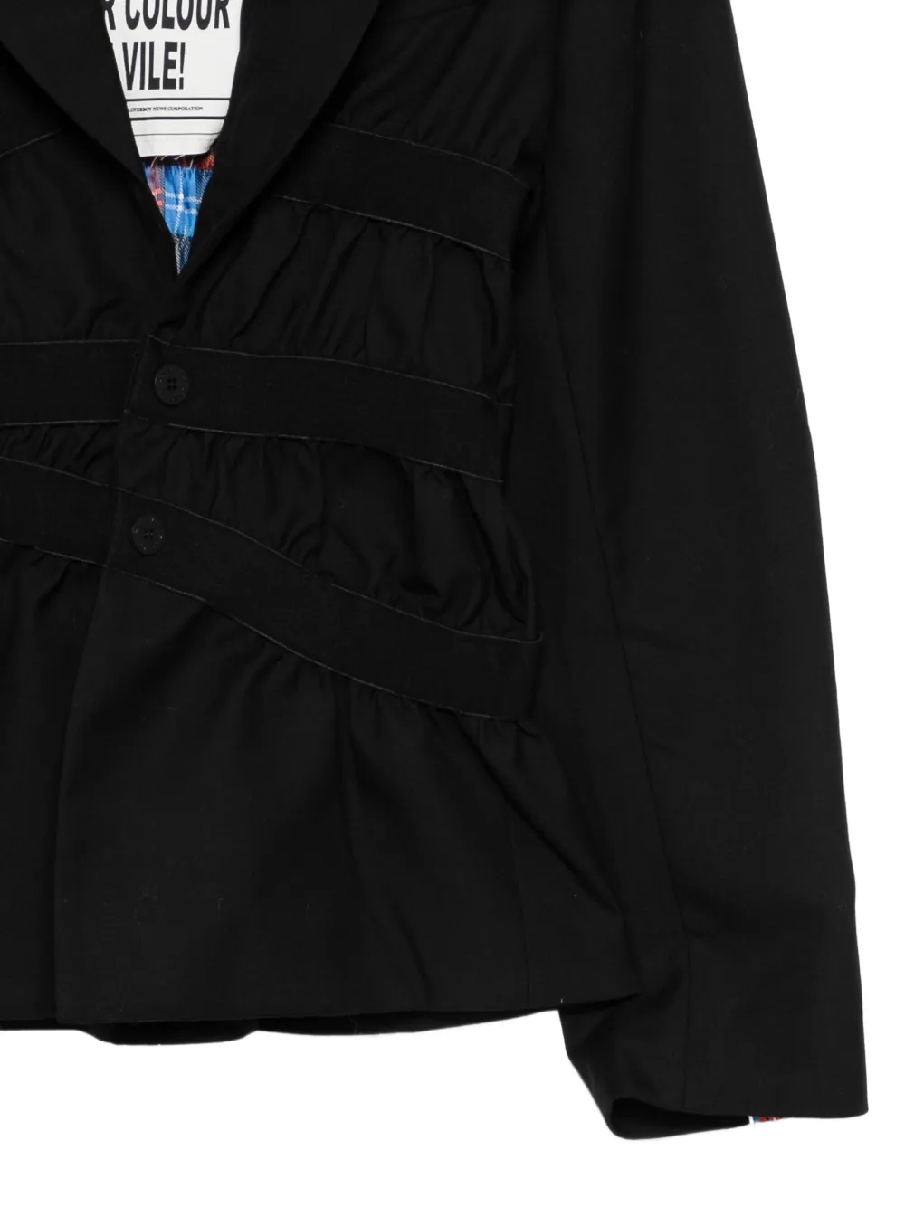 Taped Up Blazer