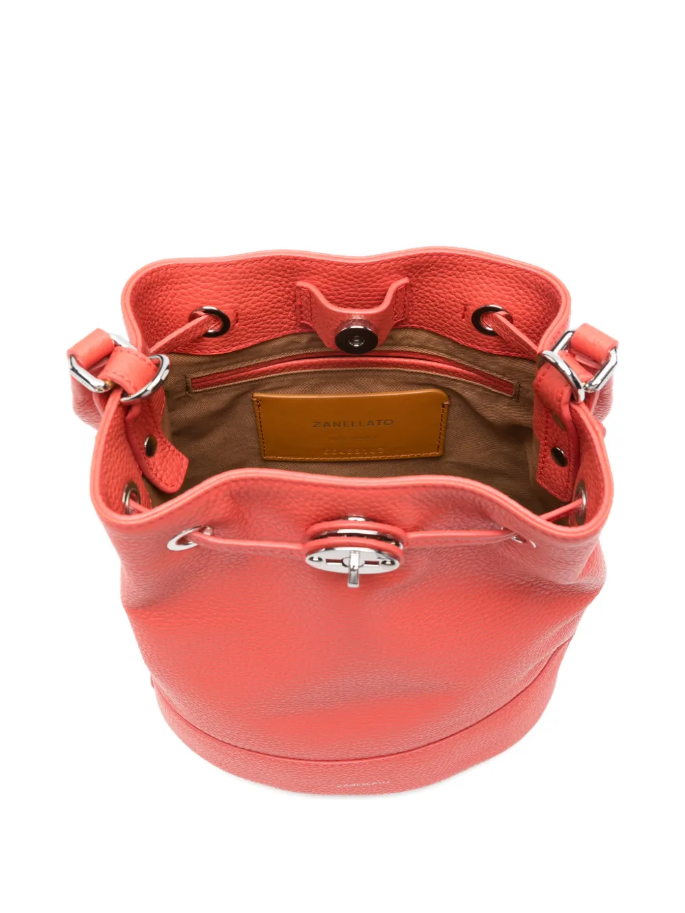 Zanellato Kleine Monda bucket-tas Rood