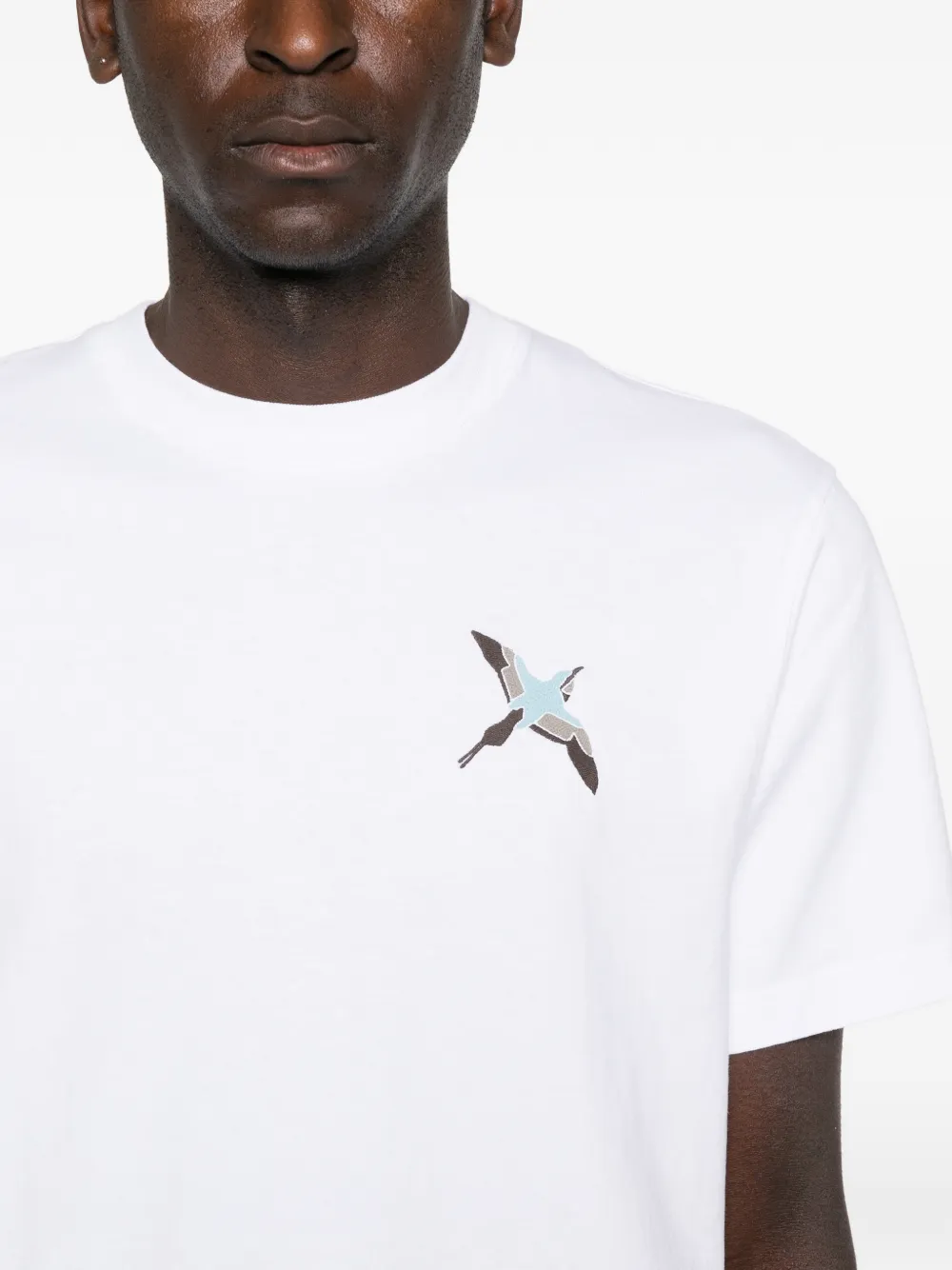 Axel Arigato Micro Bee Bird grafisch T-shirt Wit